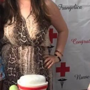 Snakeskin Jumpsuit Size Large